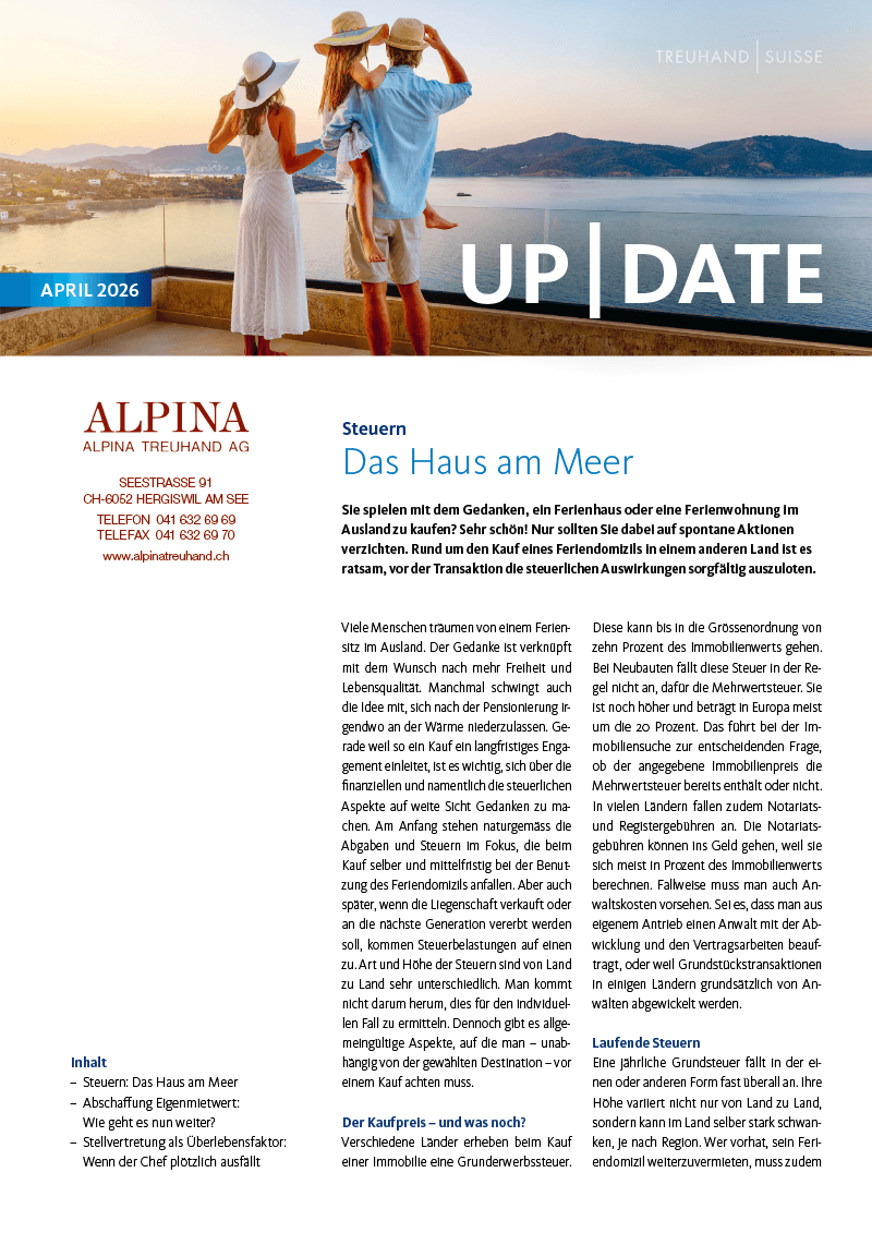 Alpina Treuhand UPDATE