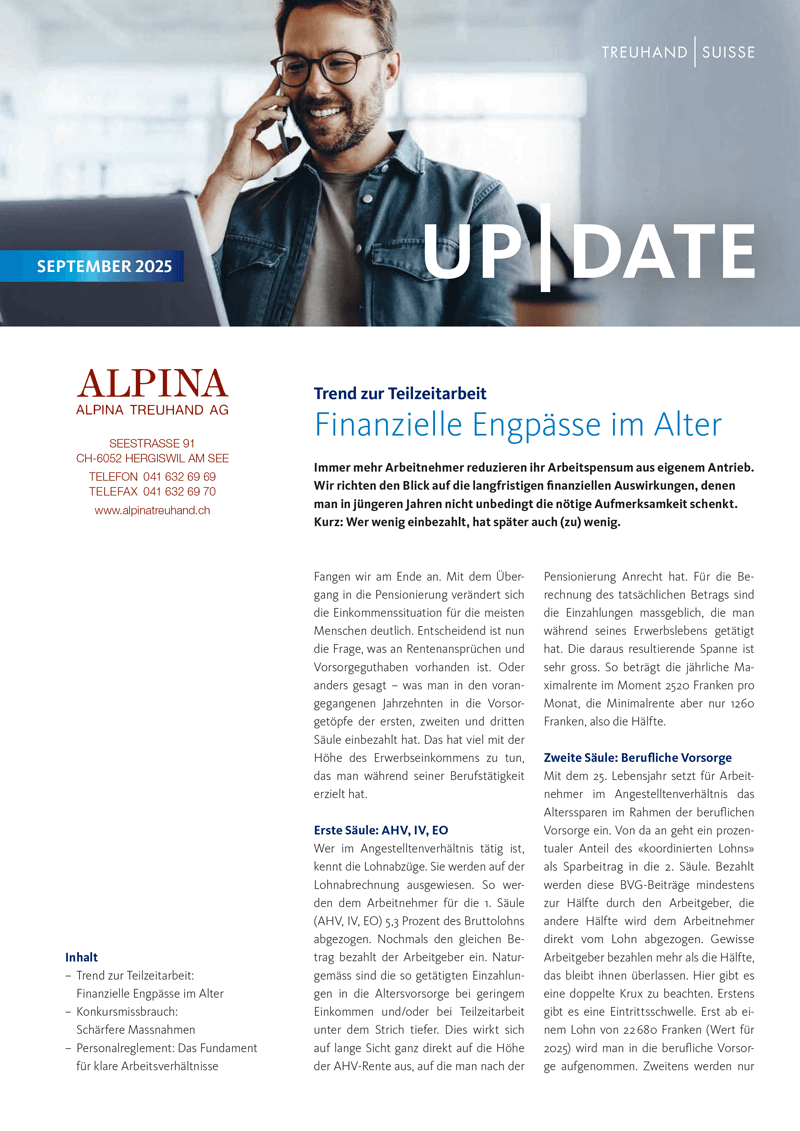 Alpina Treuhand UPDATE